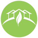 Green star certification icon